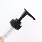 Pompe en plastique cosmétique de distributeur de savon de noir de pompe de bouteille de la lotion 28 410 0.25ml/T