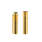 Bouteille privée d'air cosmétique d'or de pompe du cylindre 8ML 30ML pour la lotion crème