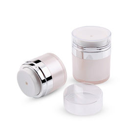 Pots vides privés d'air acryliques de la lotion 15ml de soins de la peau