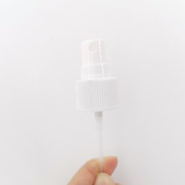 Pulvérisateur fin de brume du plastique 24/410 blanc de pp avec la fermeture à nervures