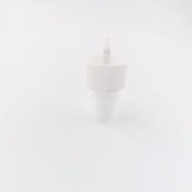 Pulvérisateur fin de brume du plastique 24/410 blanc de pp avec la fermeture à nervures