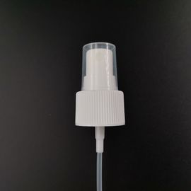 Pulvérisateur fin de brume du plastique 24/410 blanc de pp avec la fermeture à nervures