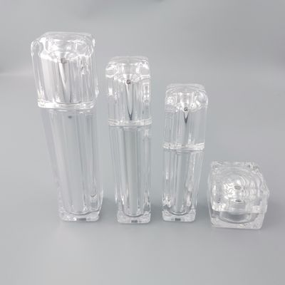 Écran imprimant l'emballage cosmétique en plastique acrylique