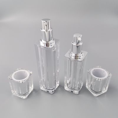 Écran imprimant l'emballage cosmétique en plastique acrylique