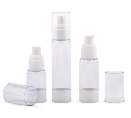 bouteille privée d'air en plastique de 15ml 30ml 50ml pour l'emballage cosmétique