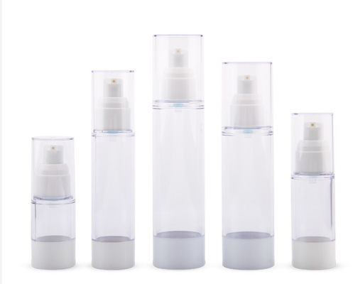 bouteille privée d'air en plastique de 15ml 30ml 50ml pour l'emballage cosmétique