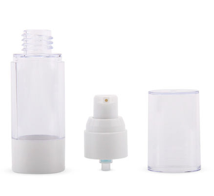 bouteille privée d'air en plastique de 15ml 30ml 50ml pour l'emballage cosmétique