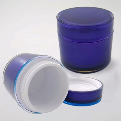 La crème de soins de la peau cogne l'emballage cosmétique 30g 50g avec le couvercle