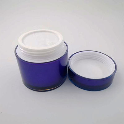 La crème de soins de la peau cogne l'emballage cosmétique 30g 50g avec le couvercle