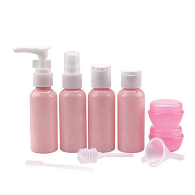 Voyage en plastique portatif Kit Bottle Set Cosmetic Packaging d'Odm de soins de la peau