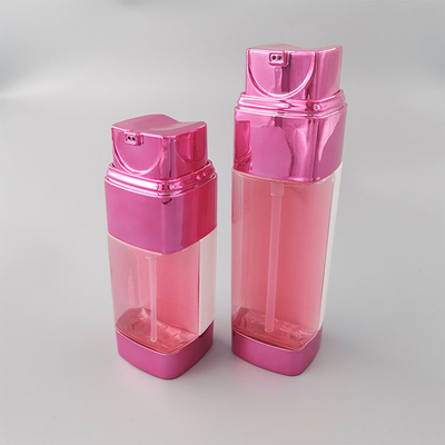 Adapté aux besoins du client non renversez les bouteilles privées d'air de distributeur ajustent le plastique portatif de pompe de jet de lotion