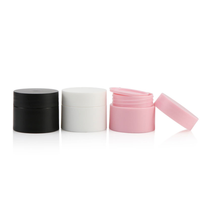 Couleur faite sur commande de visage de pot crème cosmétique en plastique acrylique d'oeil